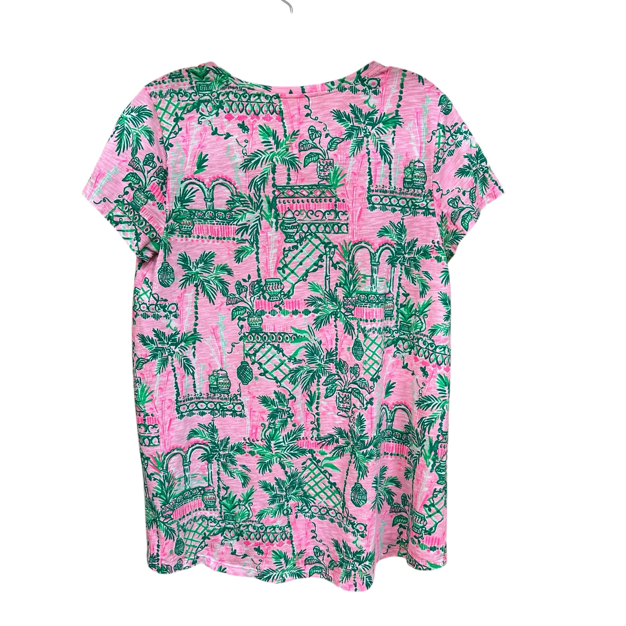 Lilly Pulitzer Etta Short Sleeve Top Size Medium