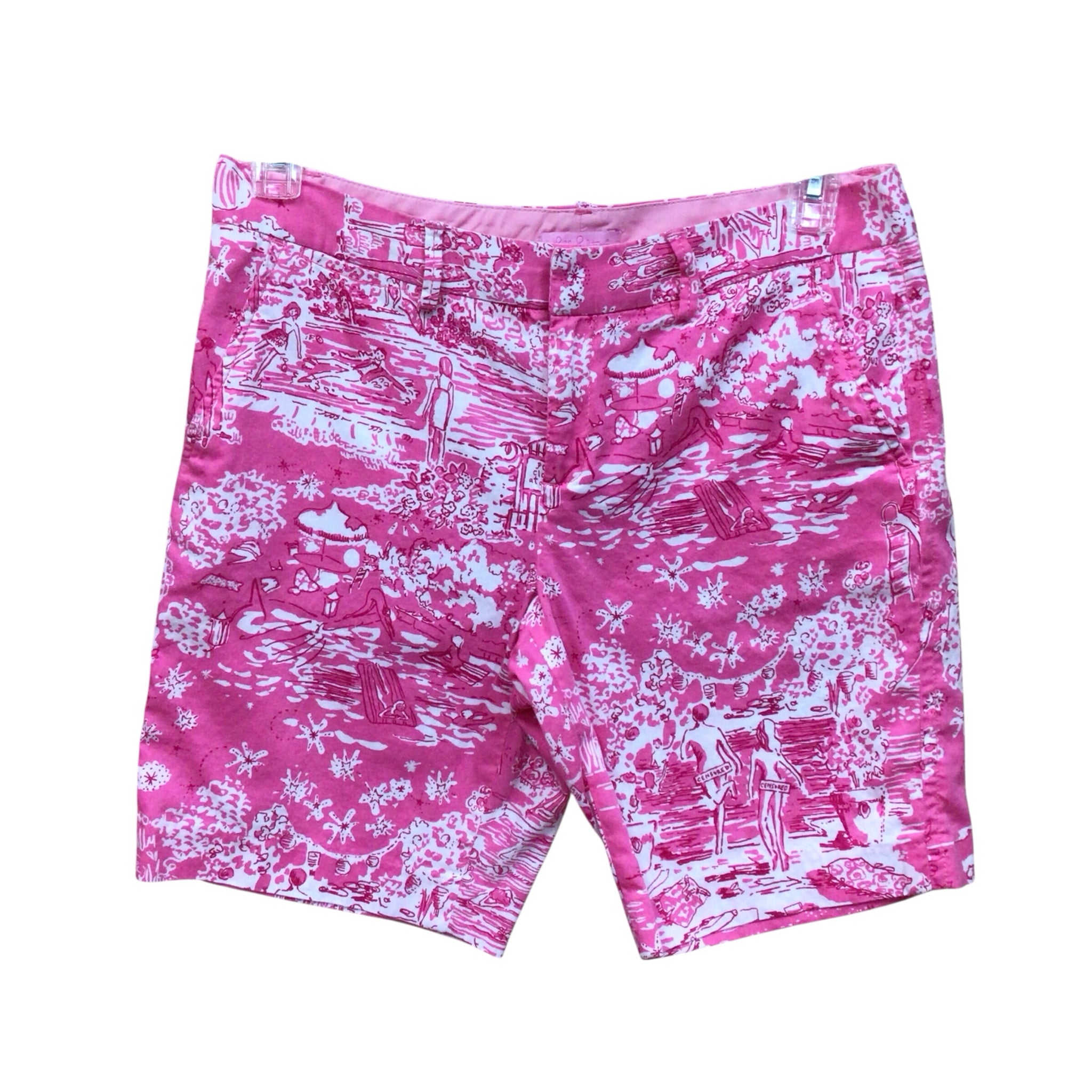 Lilly Pulitzer "Skinny Dippin" Shorts Size 8