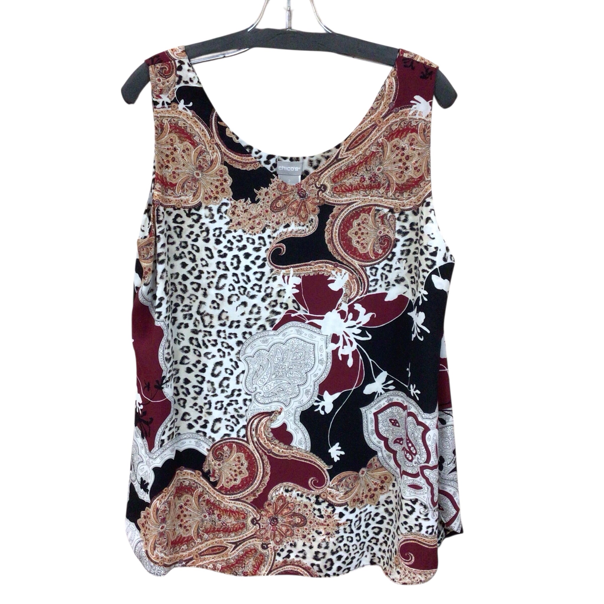 Chico's Sleeveless Top Size Large