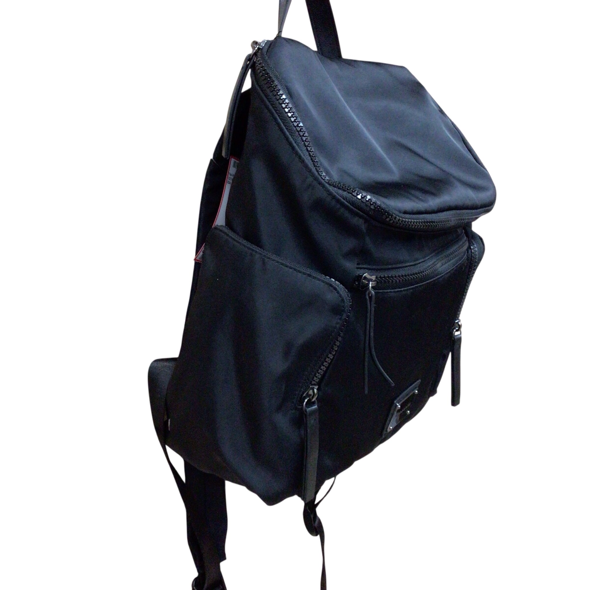 Tahari Black Nylon Backpack