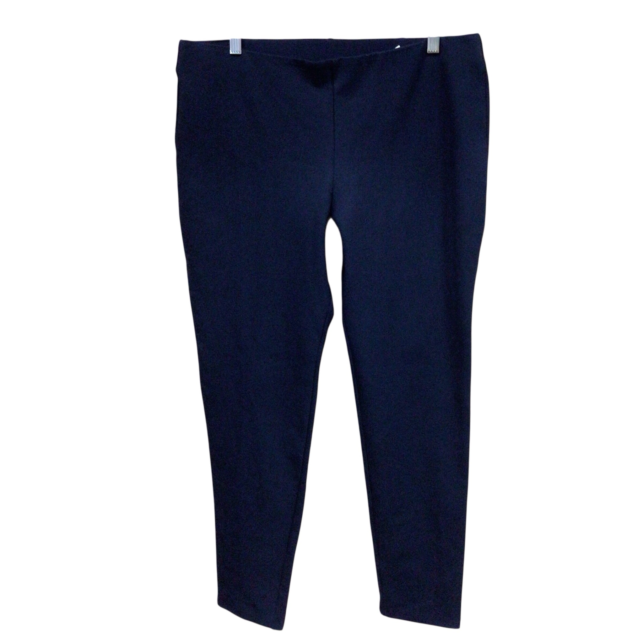 Lilly Pulitzer Navy Stretch Capri Dress Pants Size XL