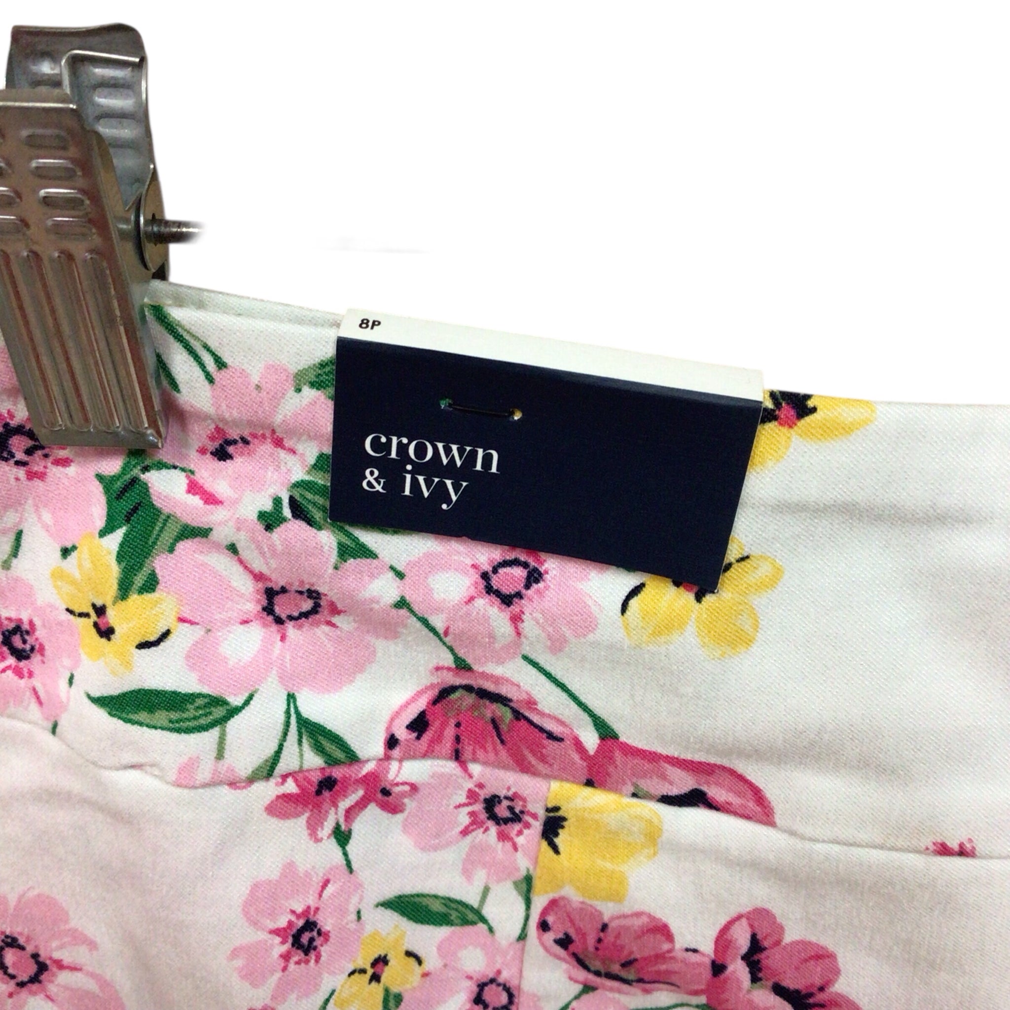 Crown & Ivy Floral Skort Size 8