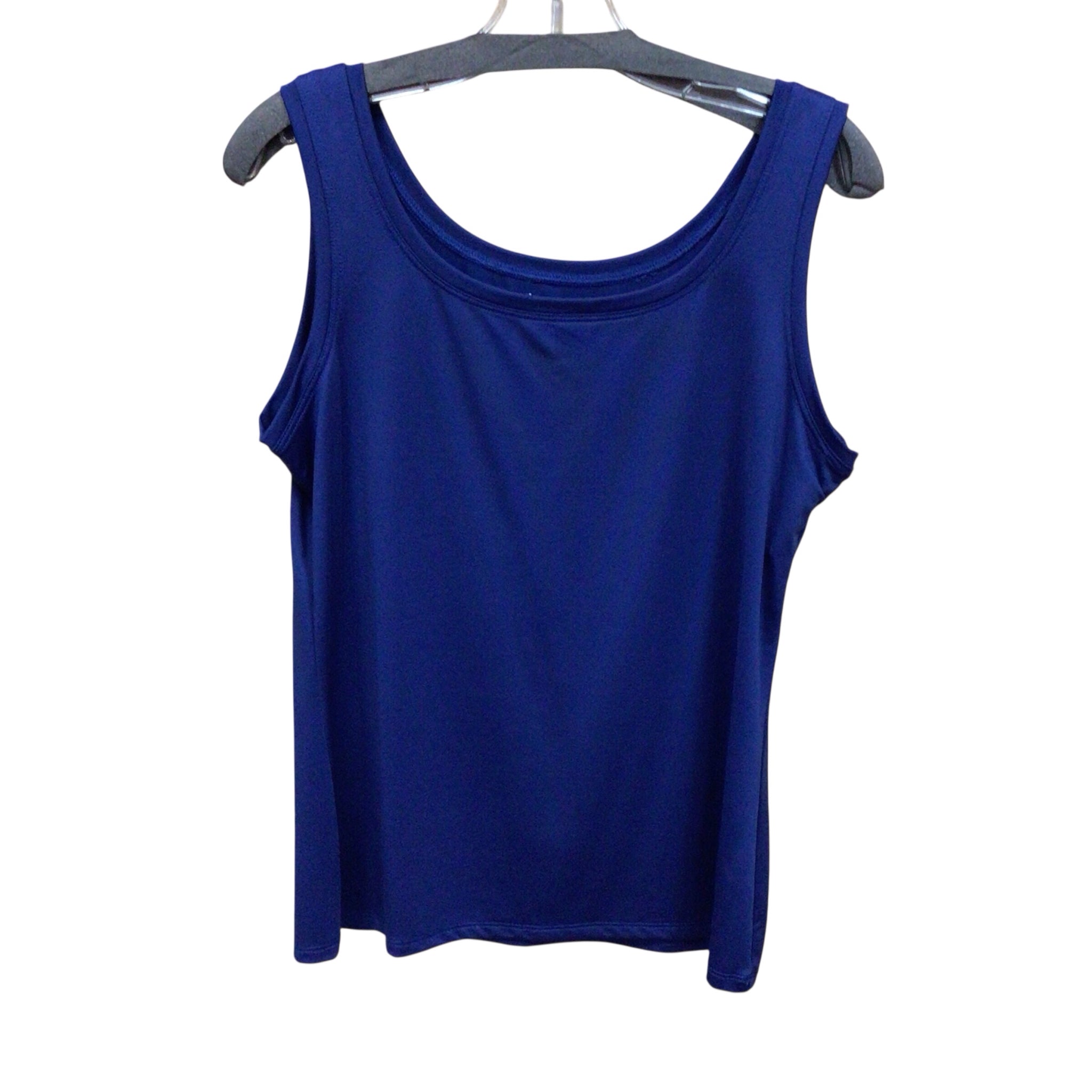 Investments Size Medium Blue Sleeveless Top