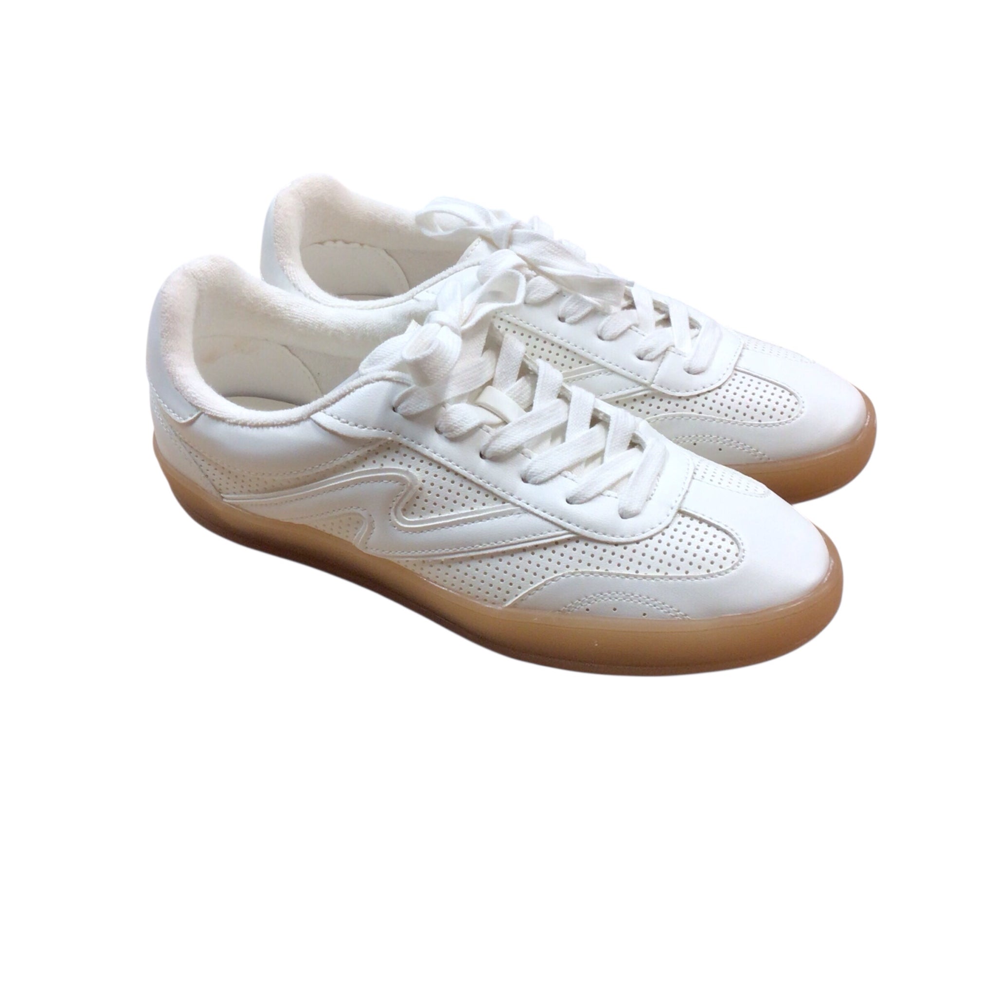 Madden Girl White Sneakers Size 7.5