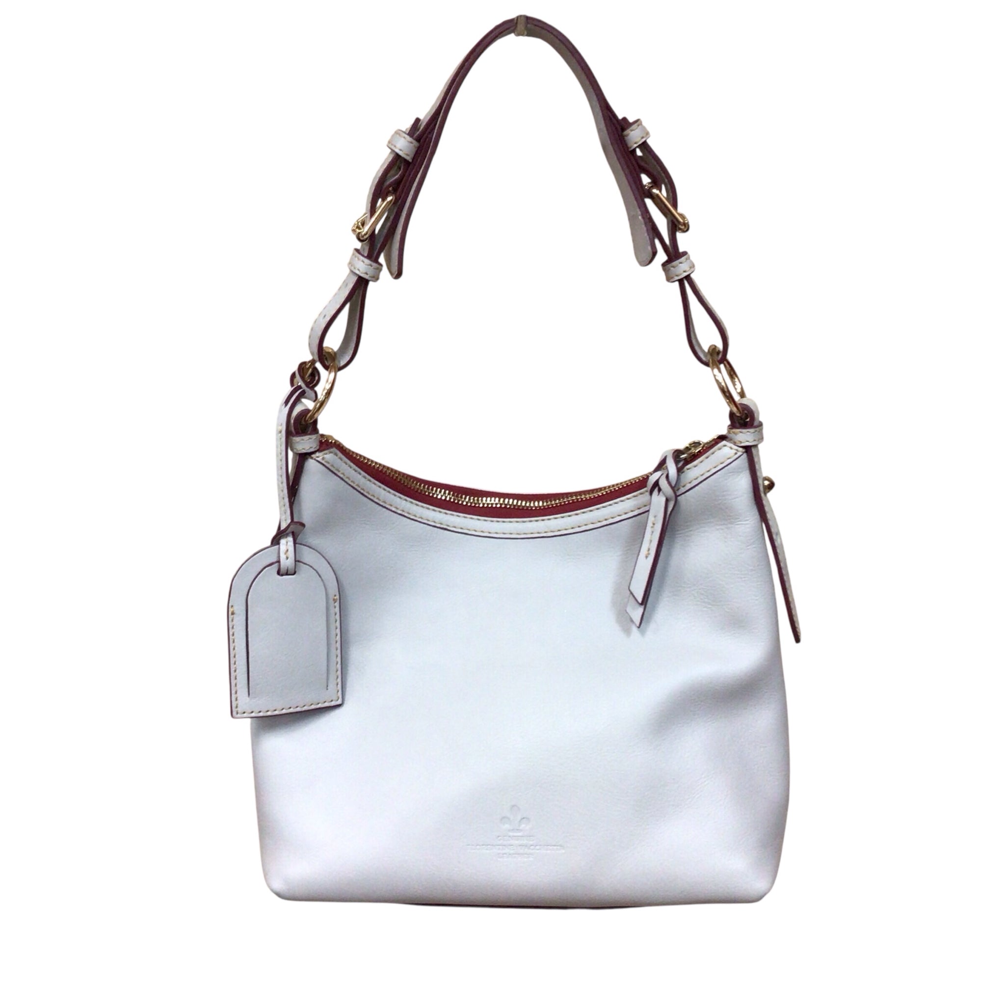 Dooney & Bourke Gray Leather Shoulder Bag