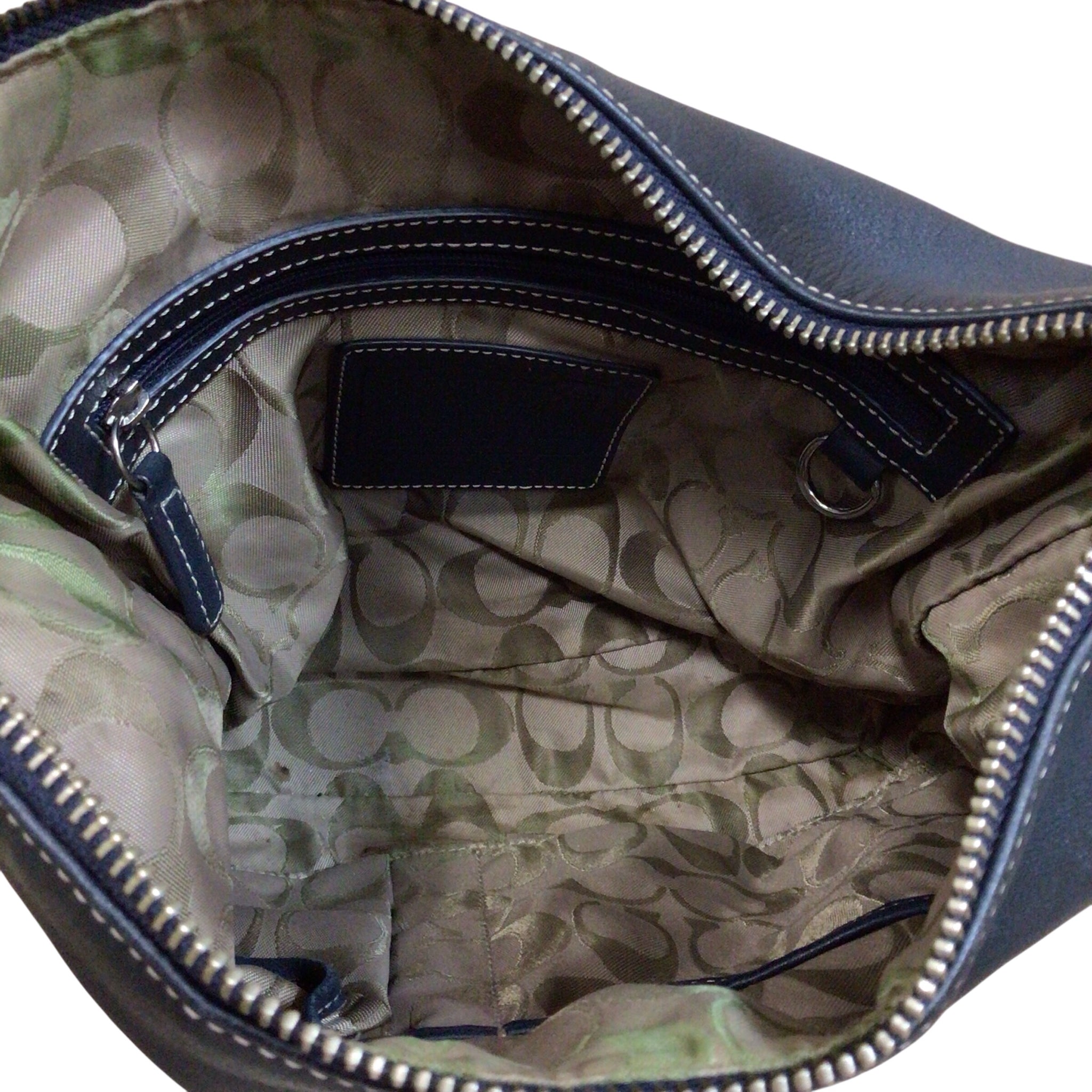 Coach 9326 Legacy Navy Leather Crossbody Bag