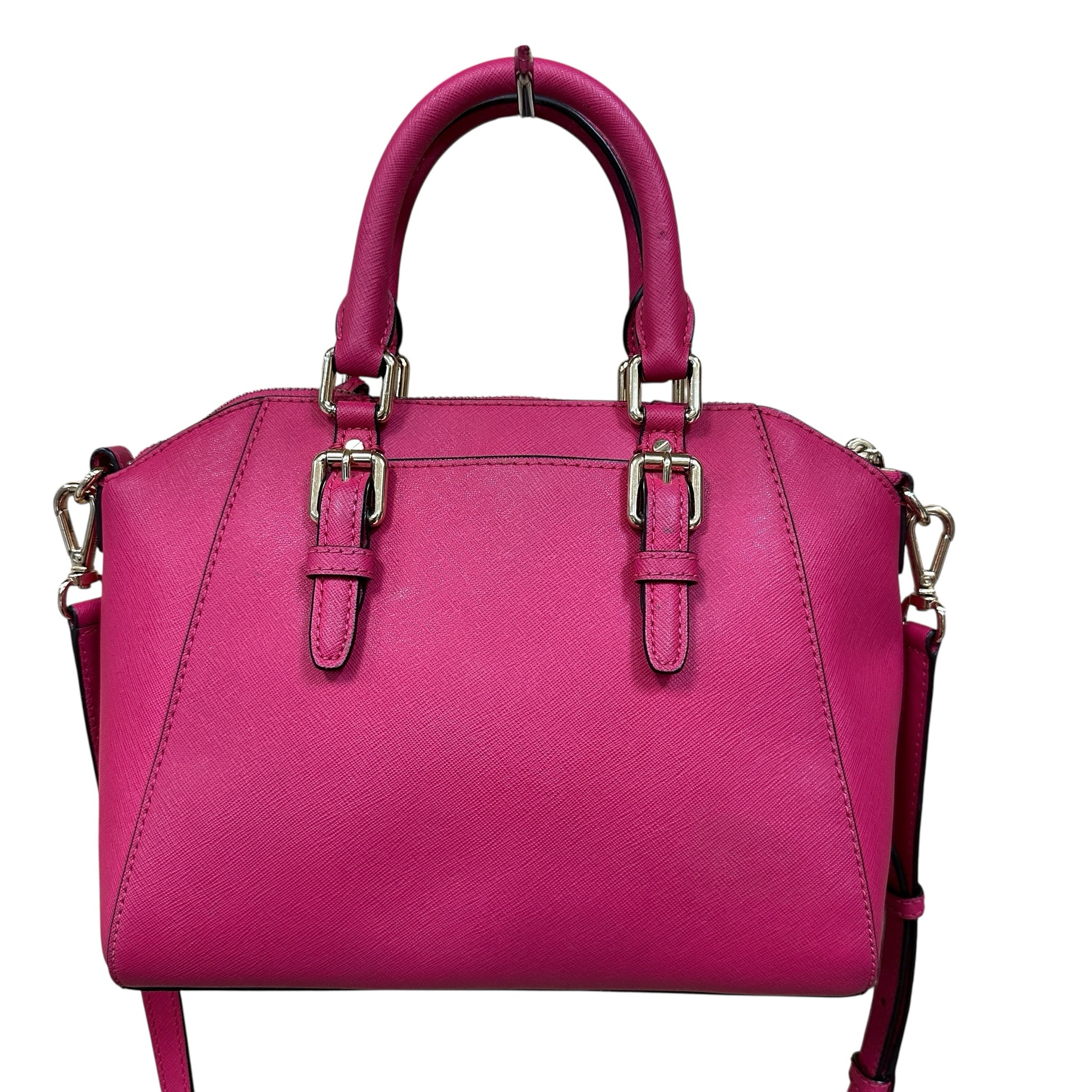 Michael Kors Pink Satchel Crossbody Bag