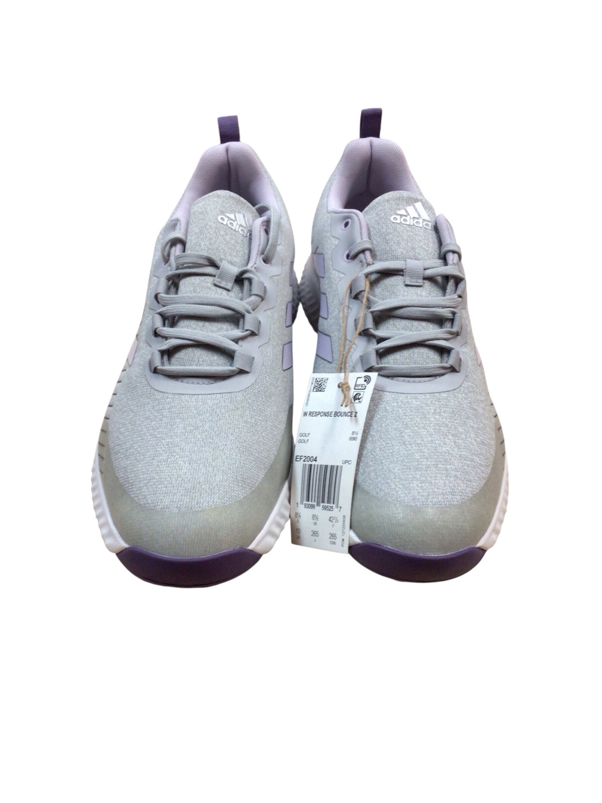 Adidas Response Bounce Womens Gray Lace Up Golf Shoes Size 10 NWT