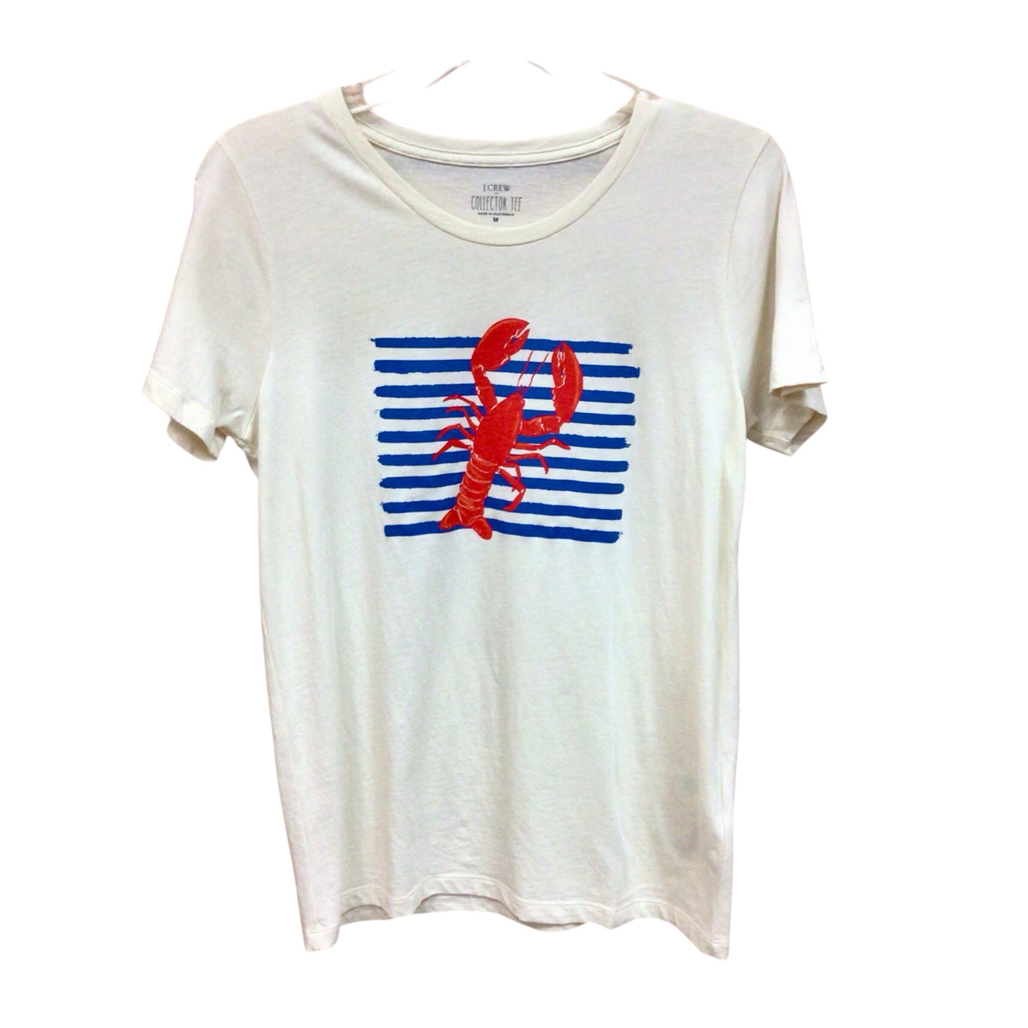 J Crew Lobster Short Sleeve Top Size Medium
