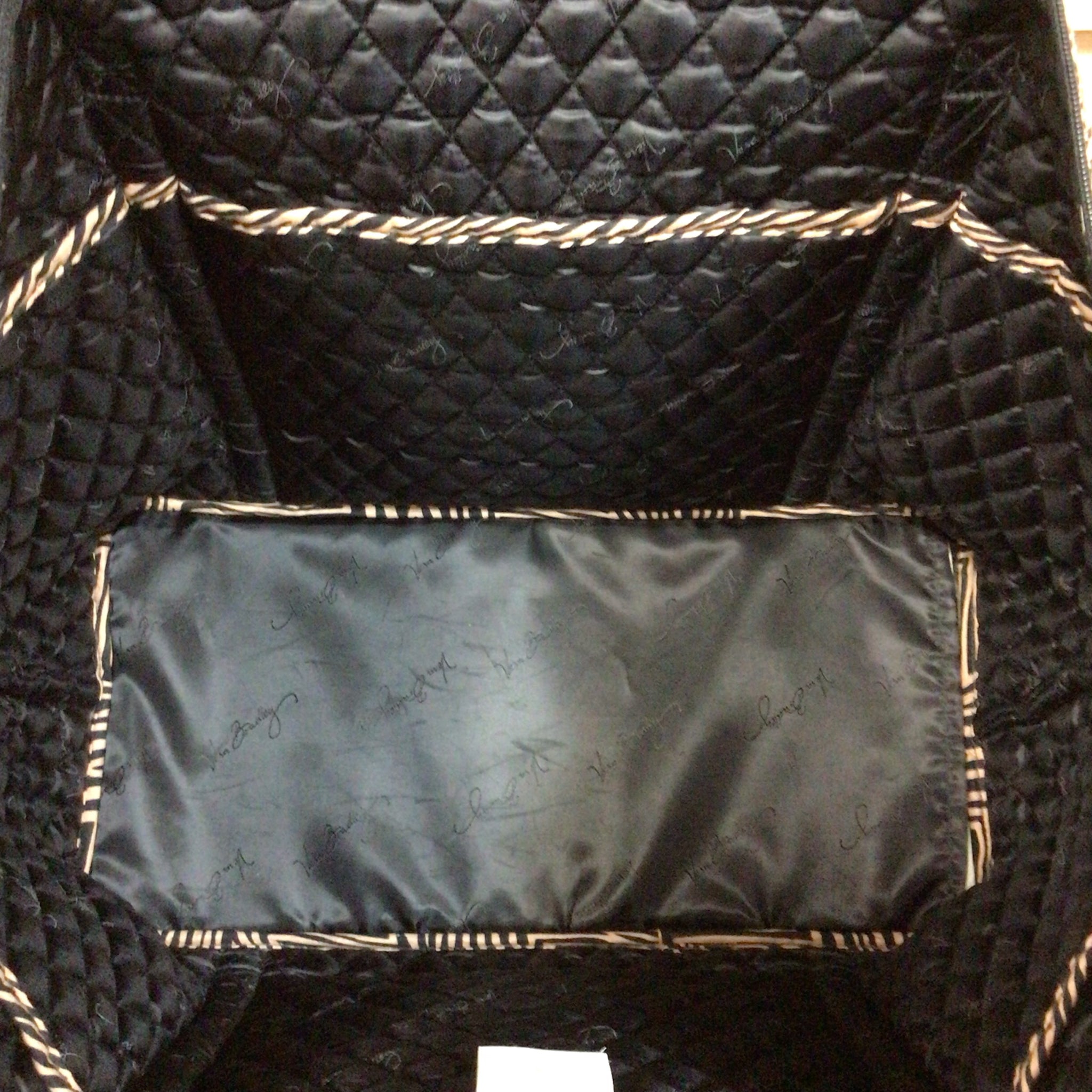 Vera Bradley Large Tiger Print Travel Tote Bag