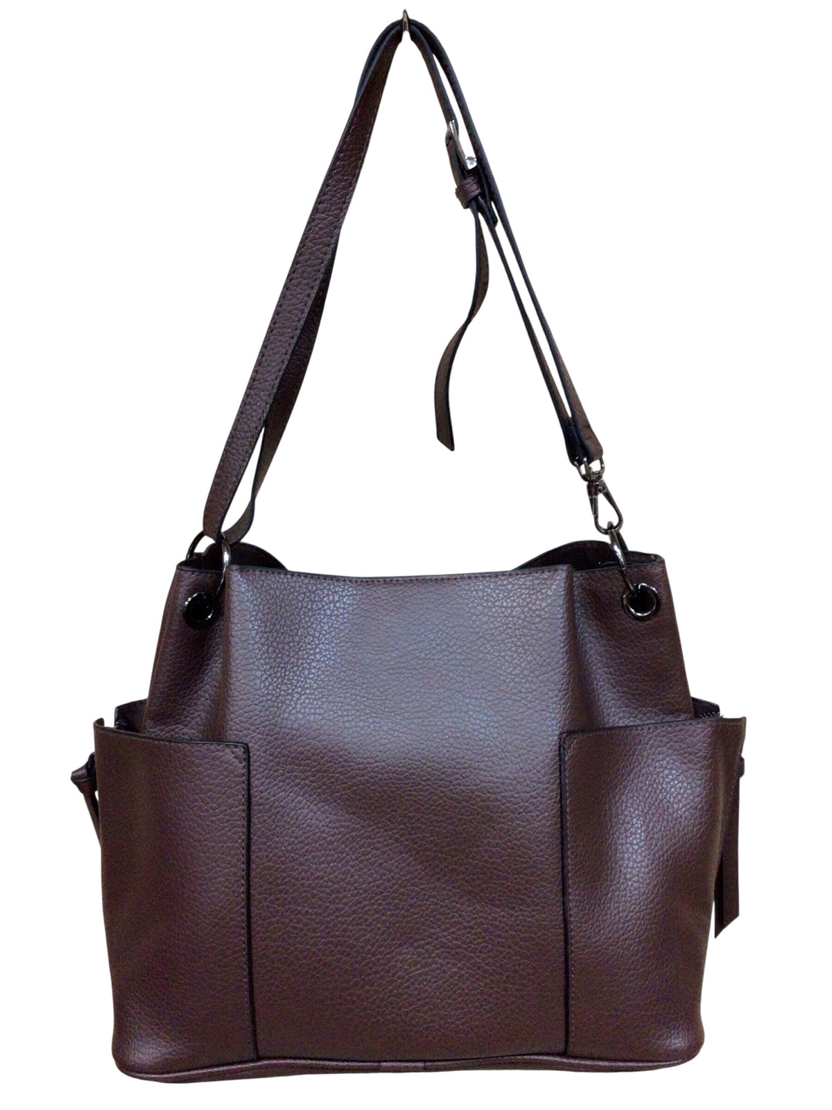 Steve Madden "Bkoltt Bucket" Brown Shoulder Bag
