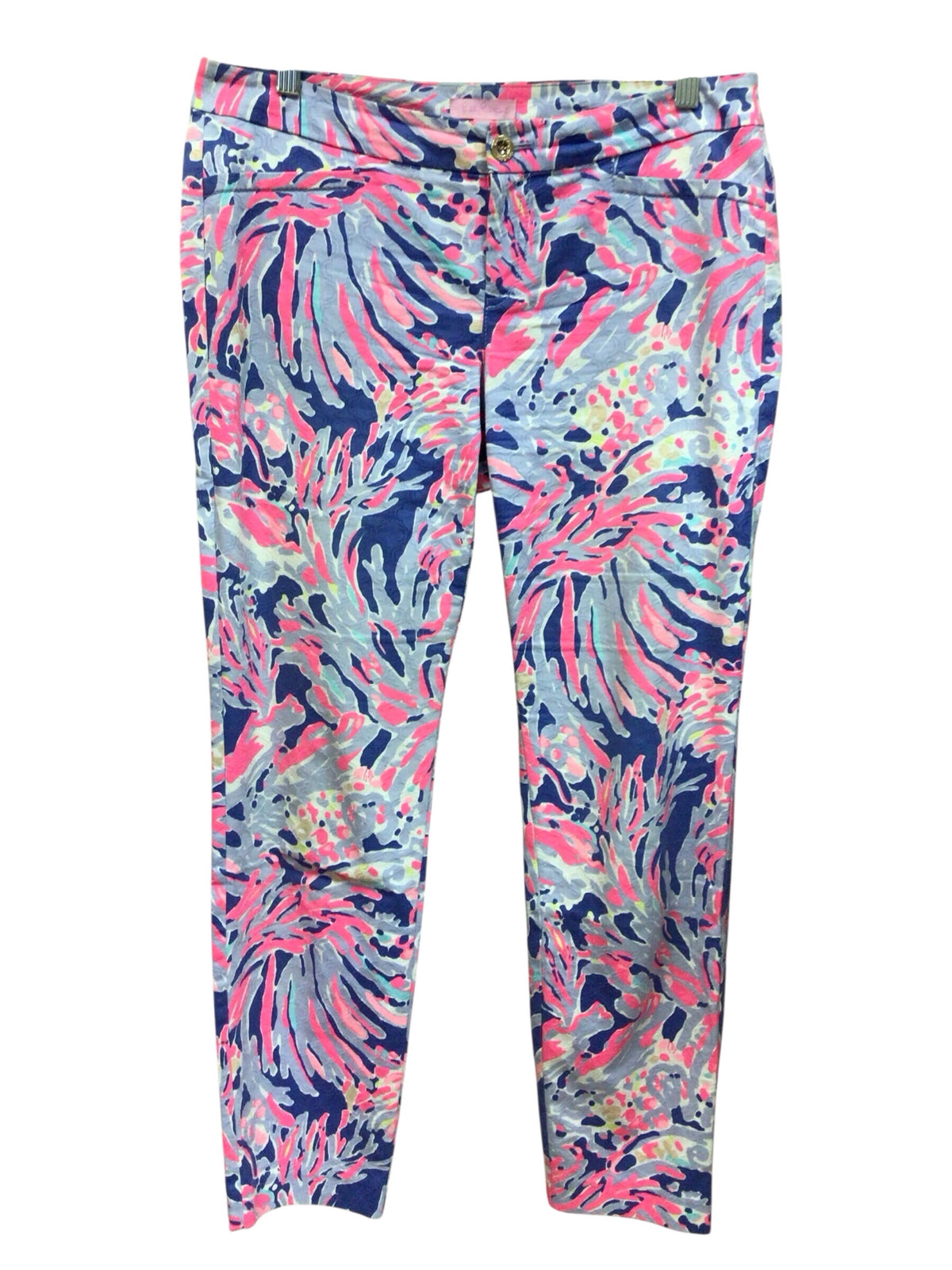 Lilly Pulitzer "Kelly" Sunken Treasure Skinny Ankle Pants Size 6