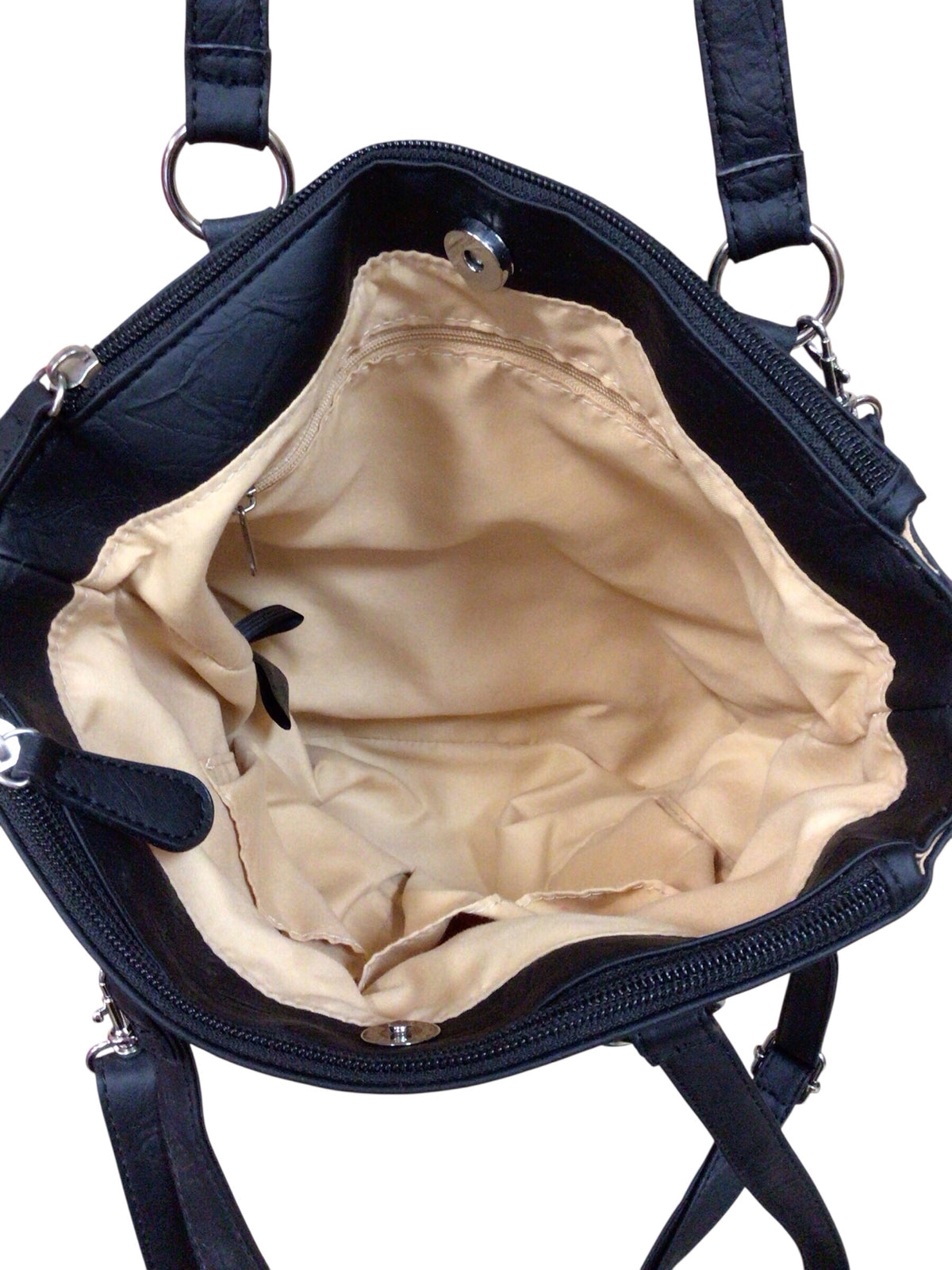 Stone Mountain Black Shoulder Bag