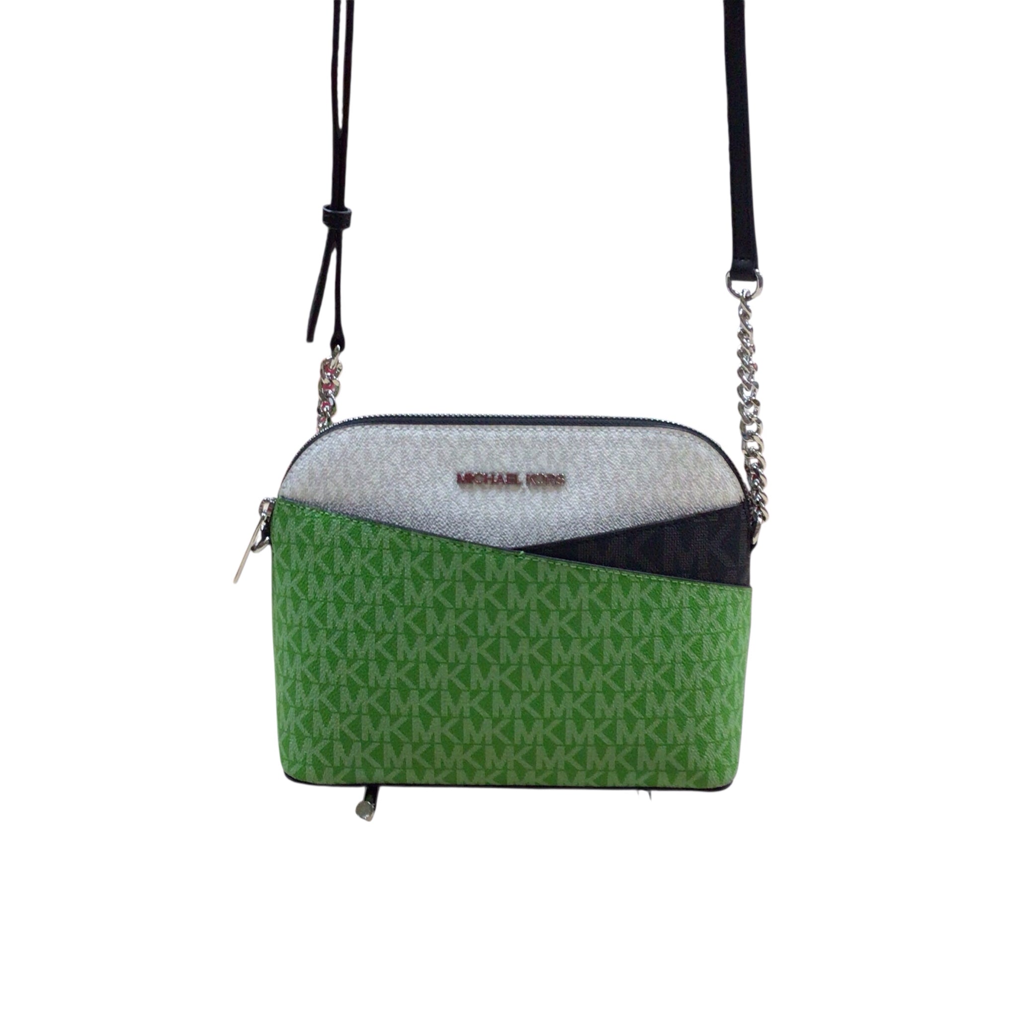 Michael Kors Signature Crossbody Bag Chain & Leather Strap