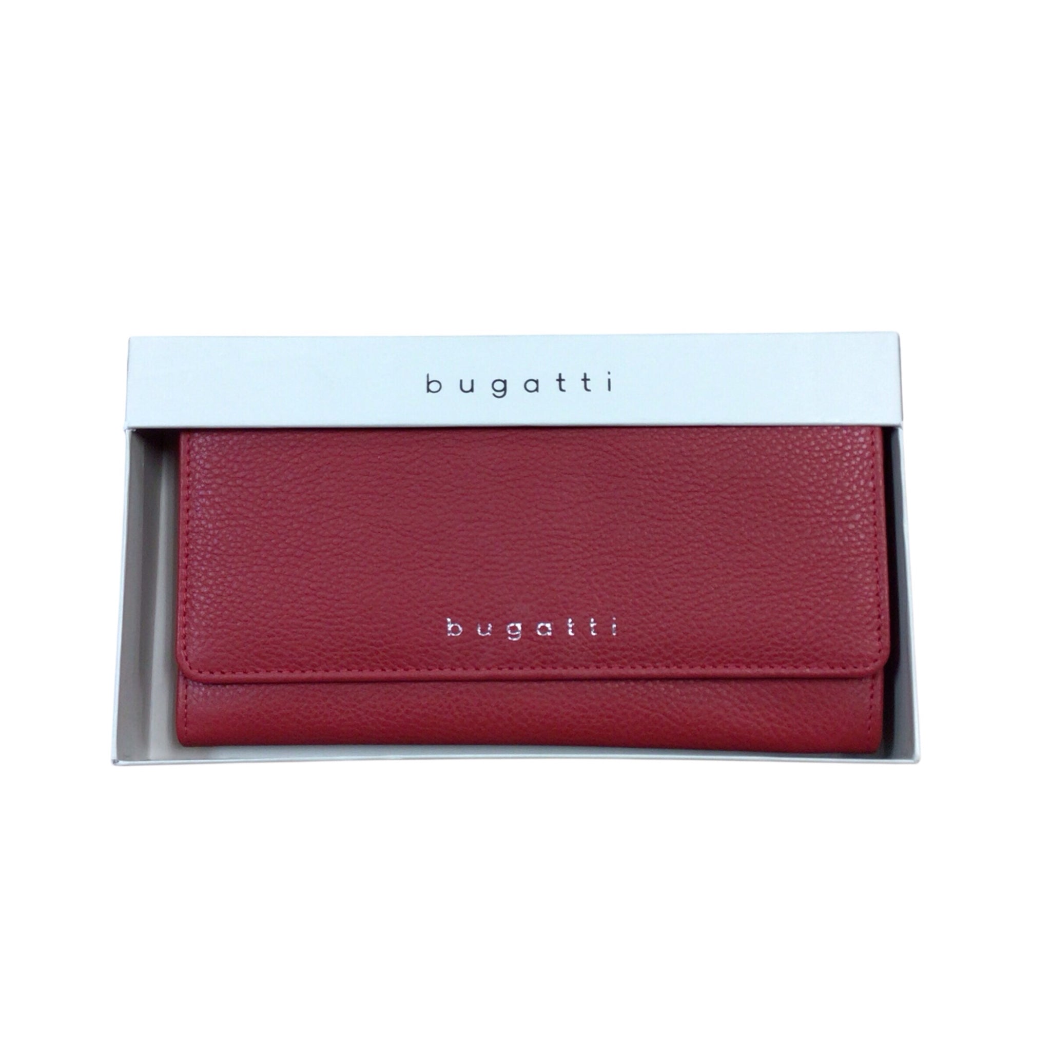Bugatti "Linda" Red Continental Wallet