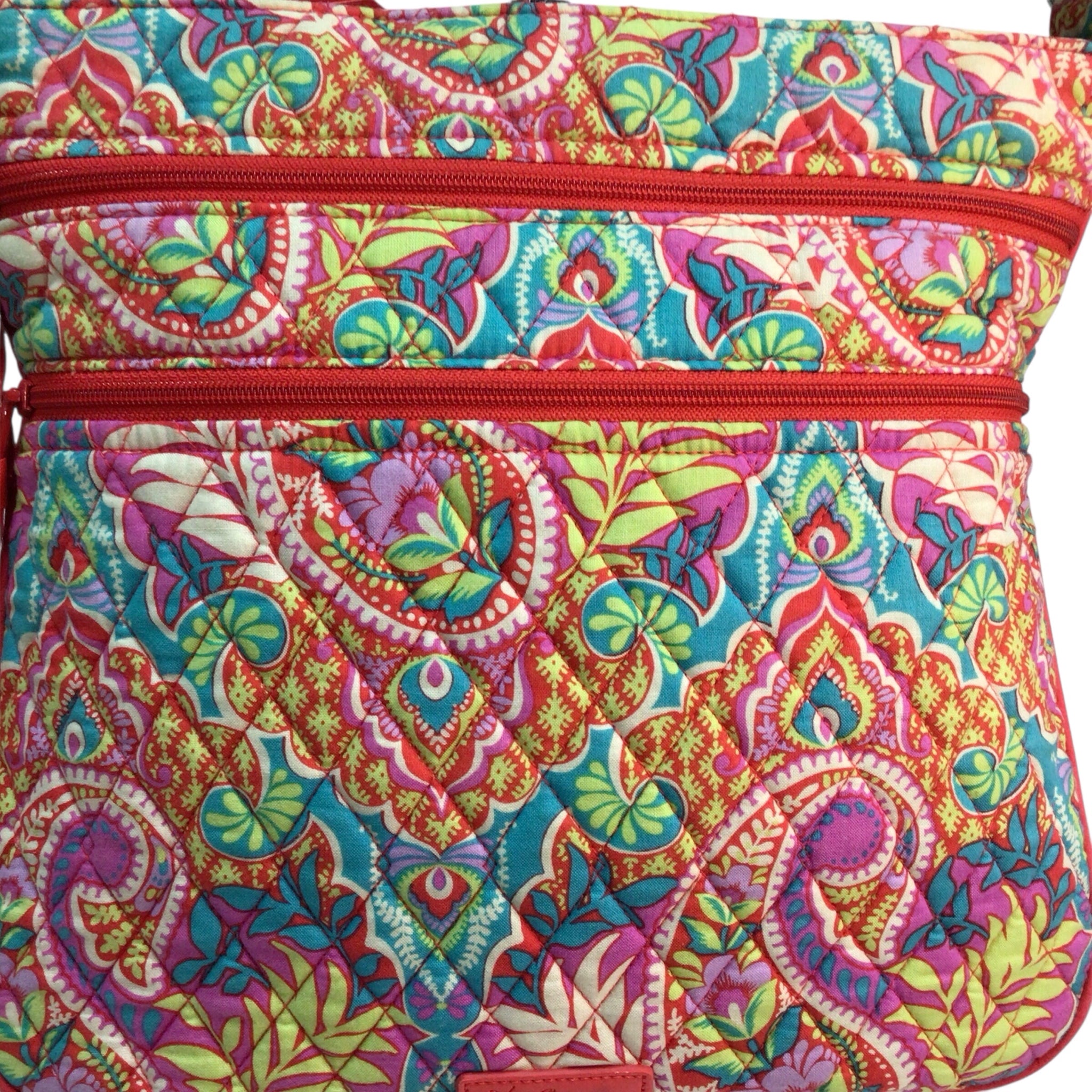 Vera Bradley "Paisley In Paradise" Crossbody Shoulder Bag