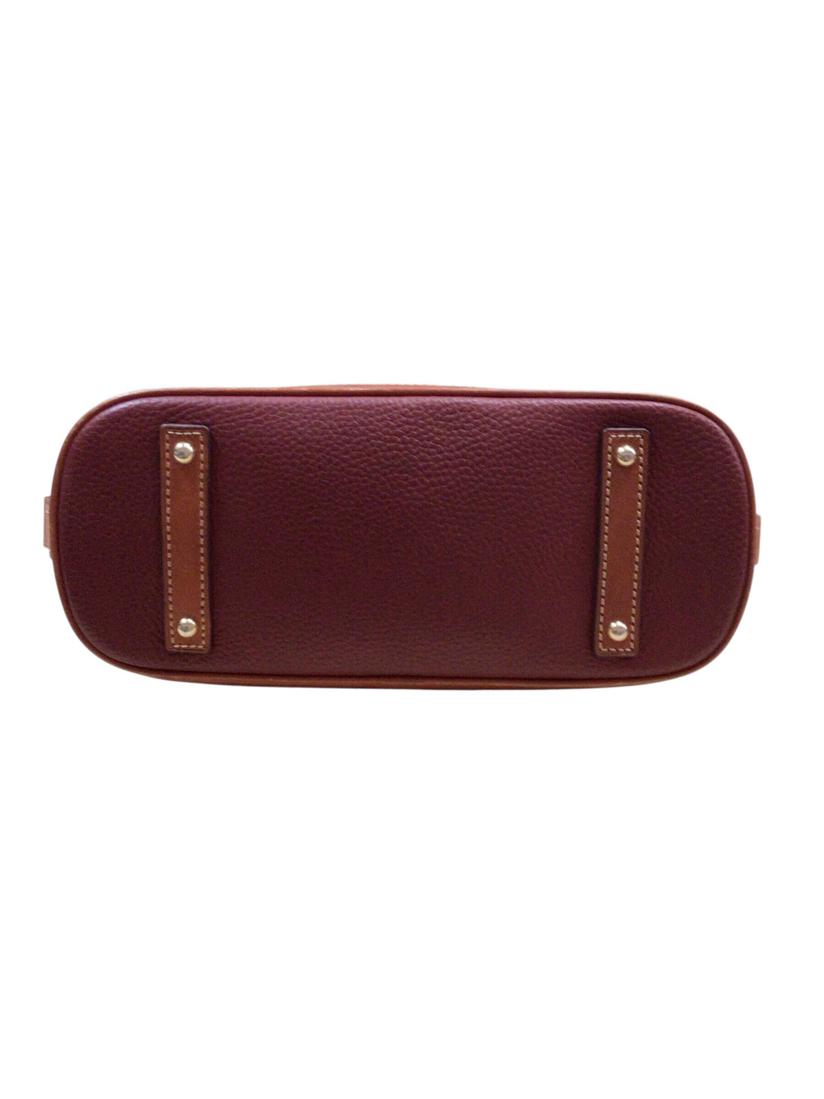Dooney & Bourke Auburn Pebbled Leather Zip Zip Satchel