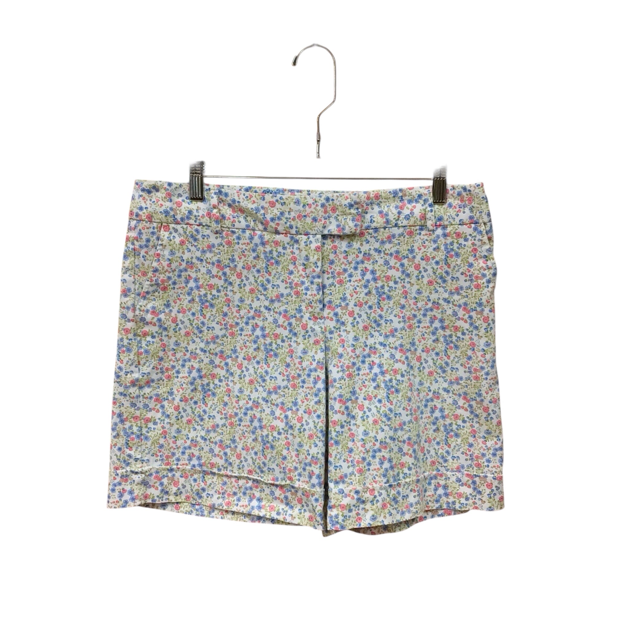Courtenay Blue & Pink Floral Shorts Size 12