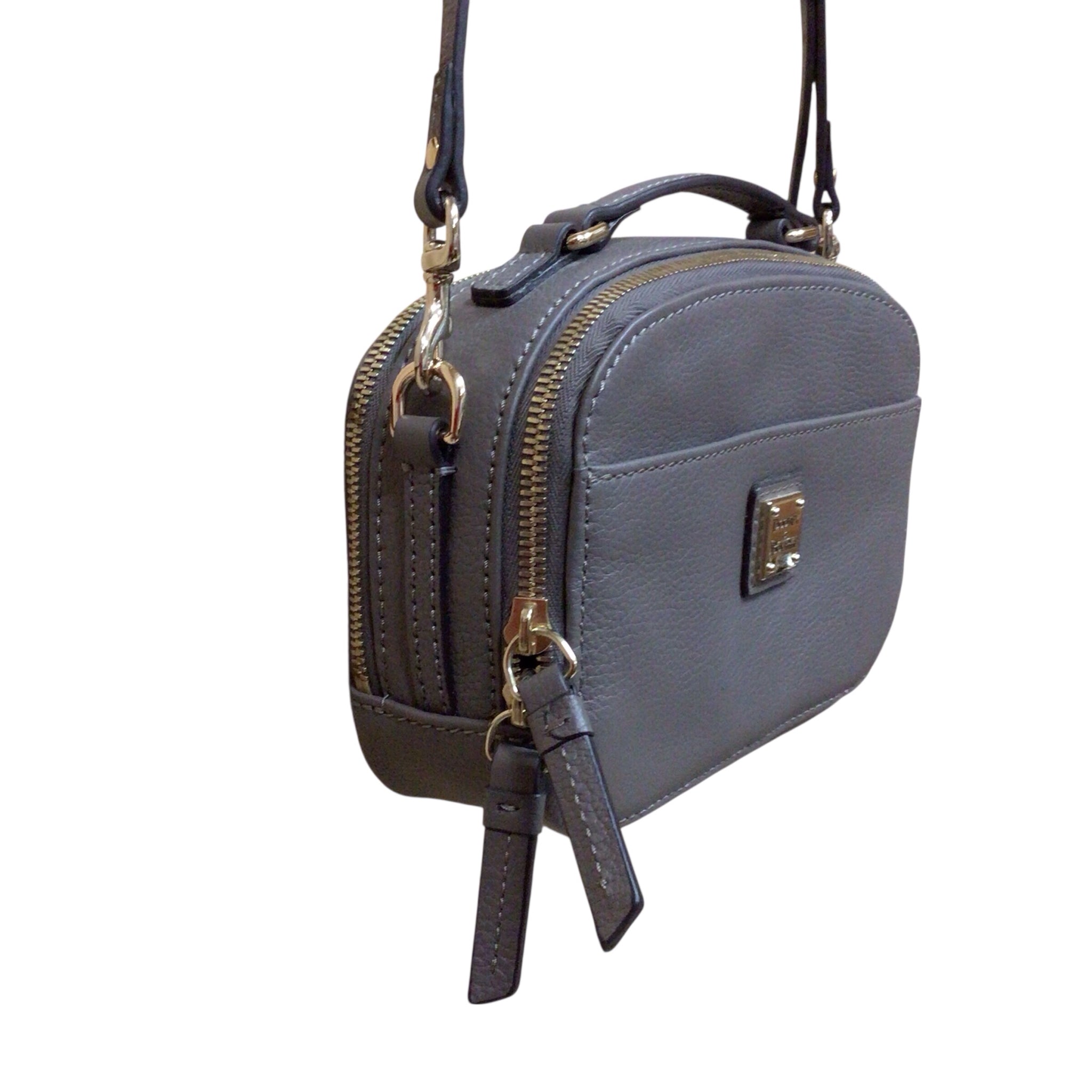 Dooney & Bourke Belvedere Ambler Taupe Crossbody Bag