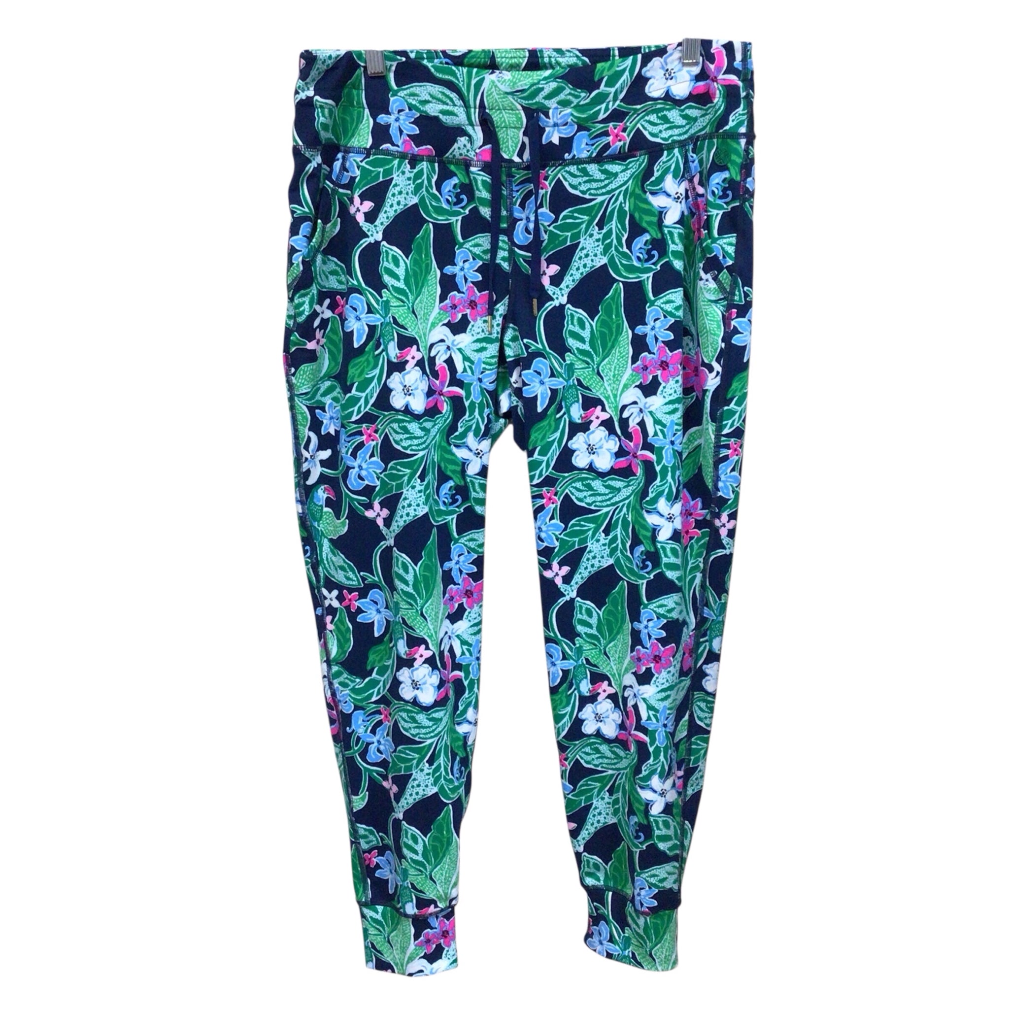 Lilly Pulitzer Luxletic UPF 50+ Island Mid Rise Jogger Pant Size XL