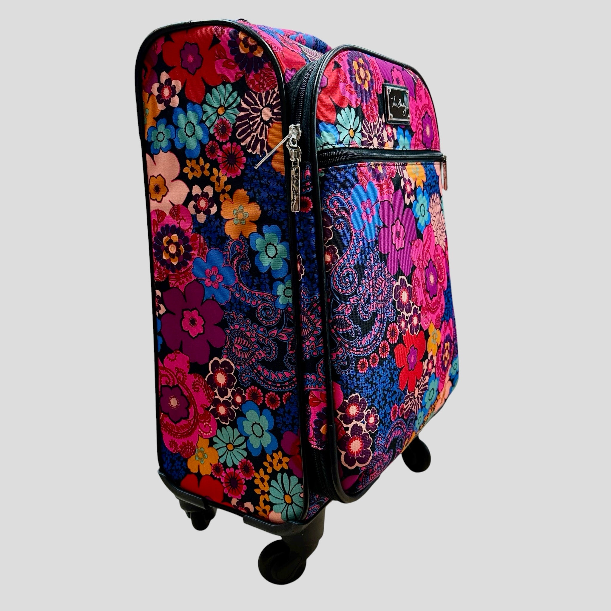 Vera Bradley Floral Fiesta 22" Spinner Suitcase