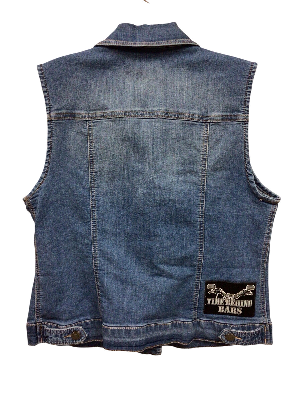 Artisan NY Sleeveless Denim Vest Size Large