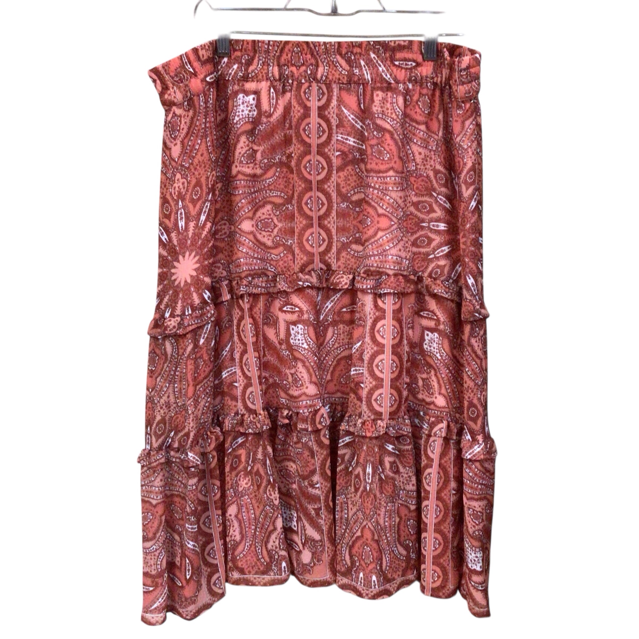 INC Rust Colored Skirt Size XL