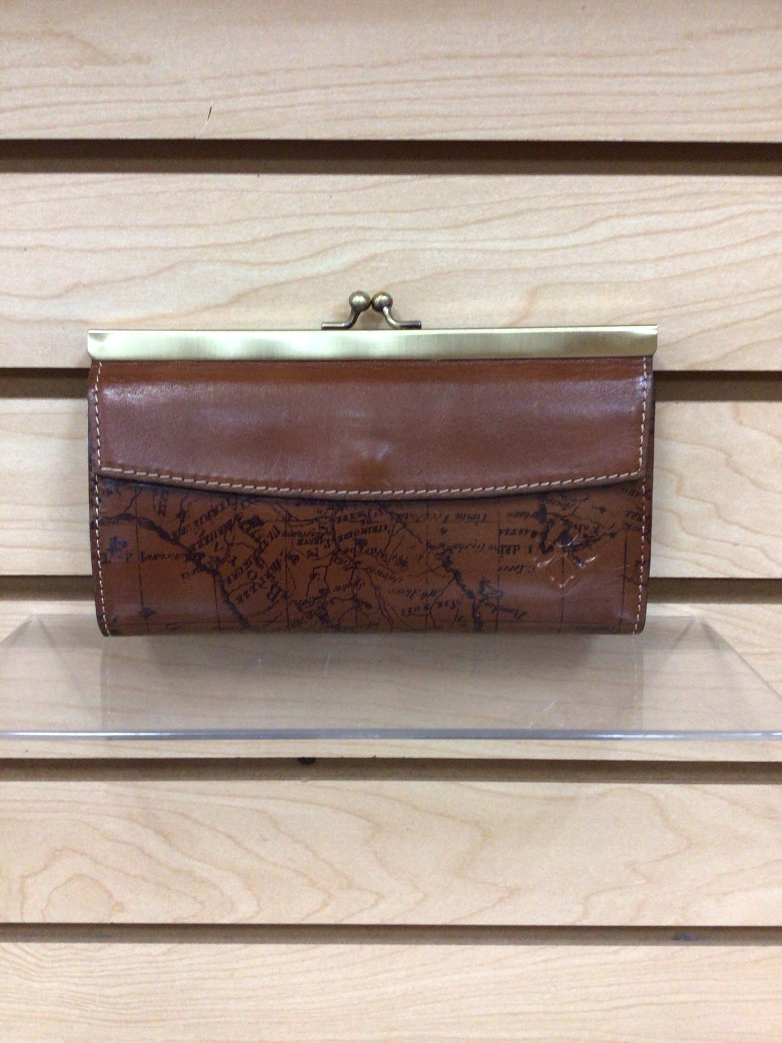 Patricia Nash Map Print Wallet