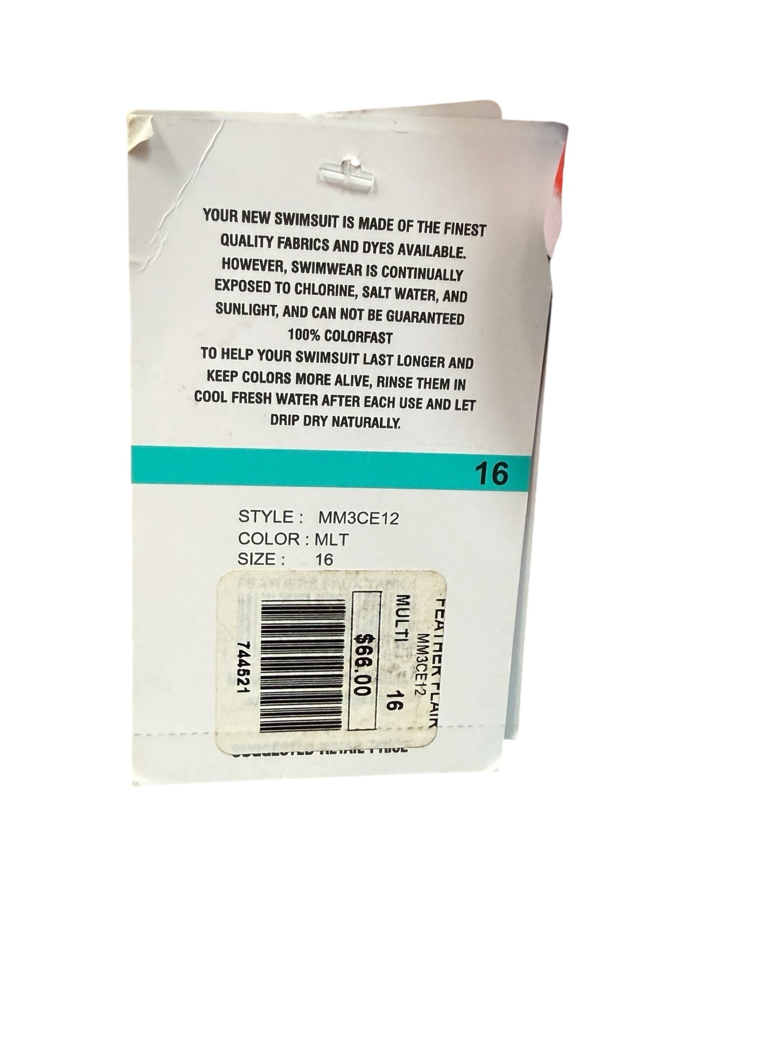 Maxine One Piece Swimsuit Size 16