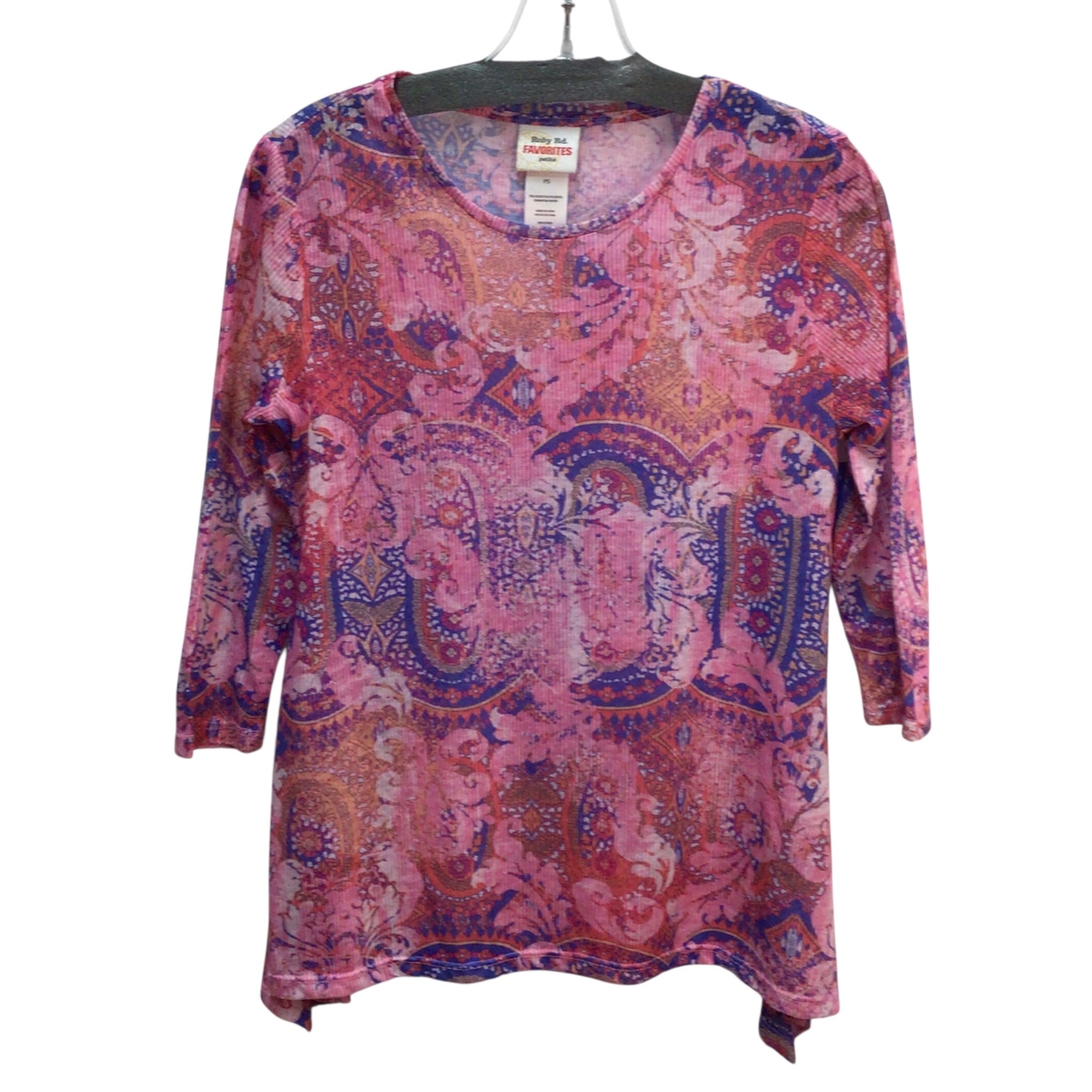 Ruby Rd. Long Sleeve Top Size PS