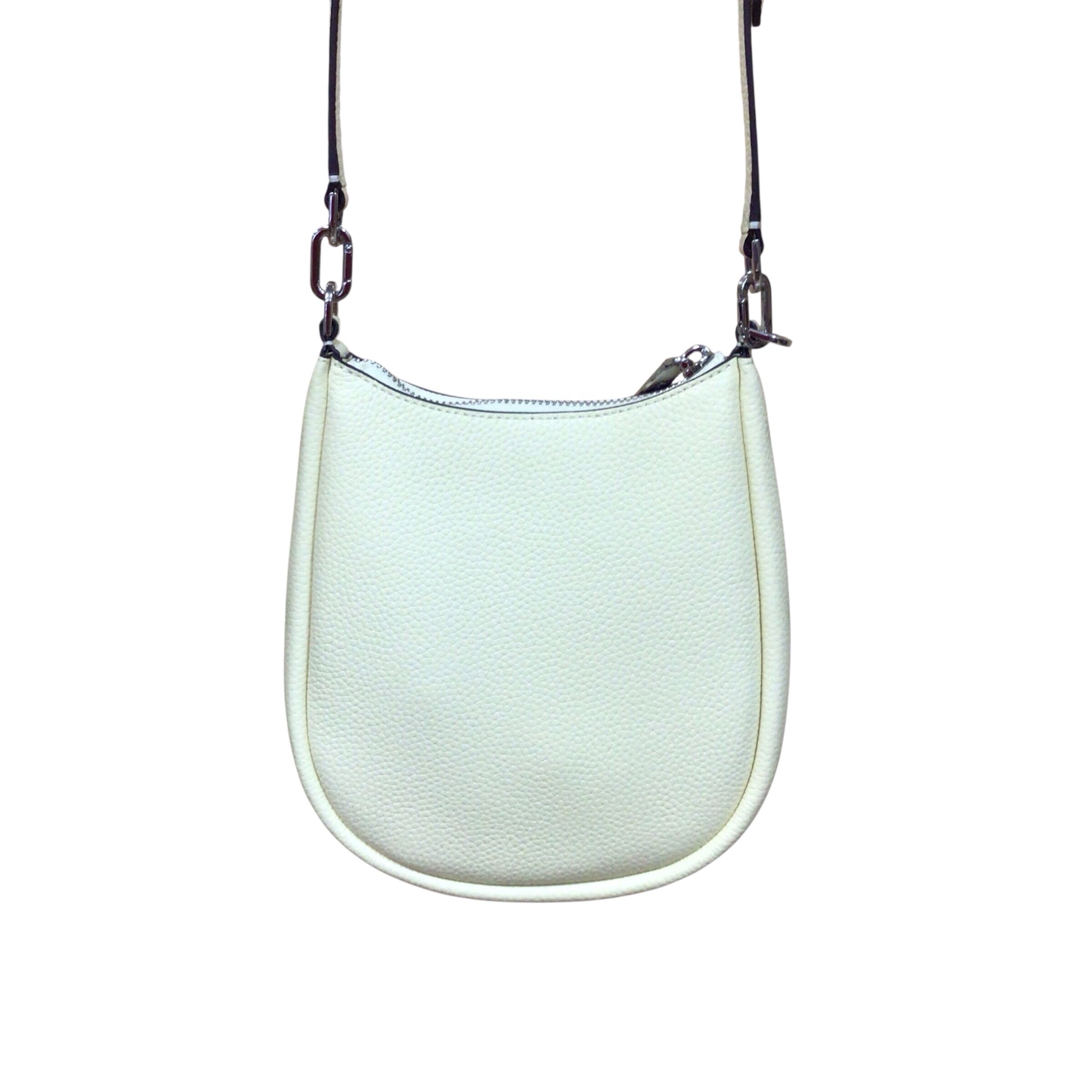 Kate Spade "Kayla" Small Yellow Pebbled Leather Crossbody Bag