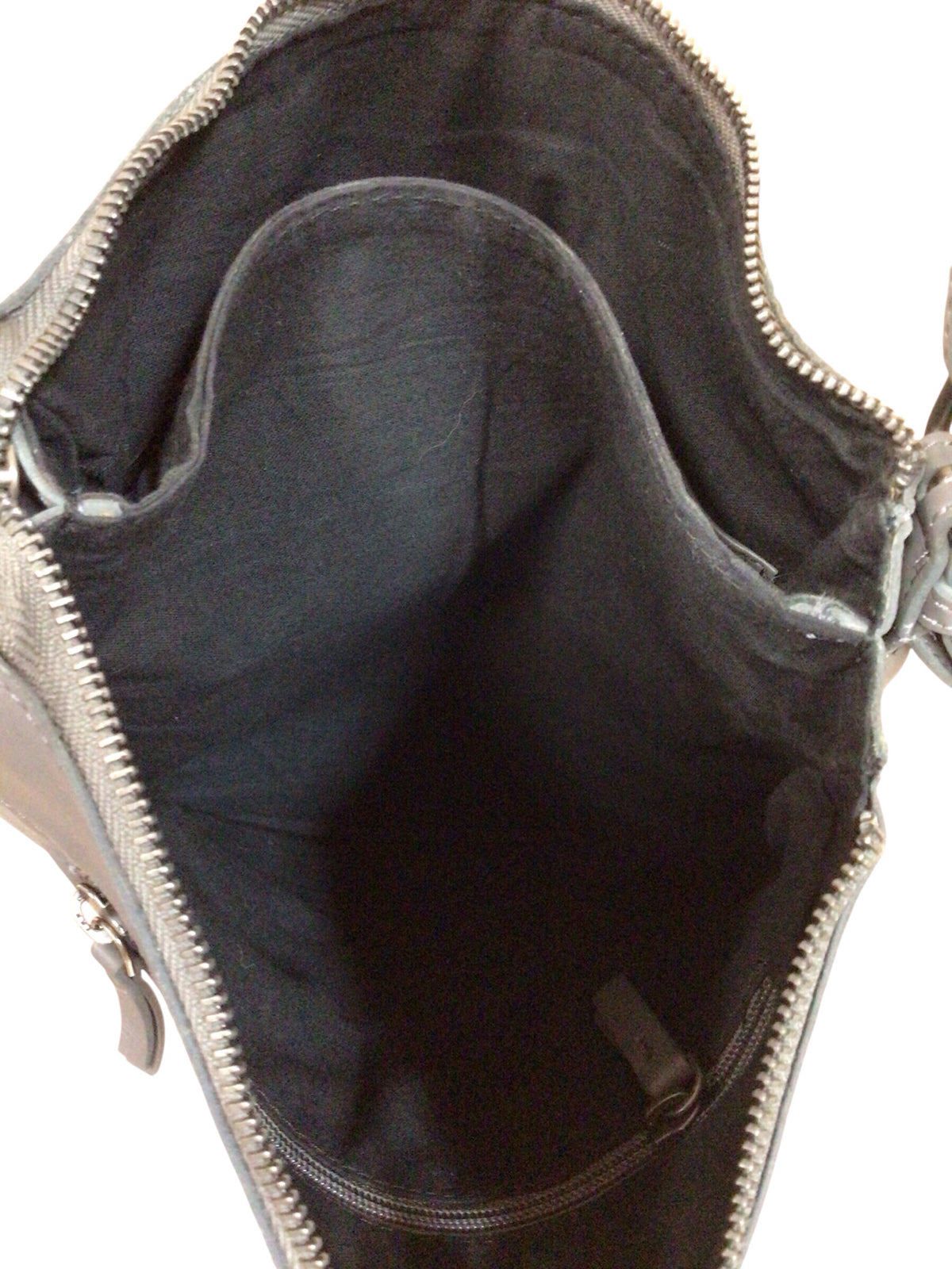 Harbour 2nd Gray Leather Crossbody Bag