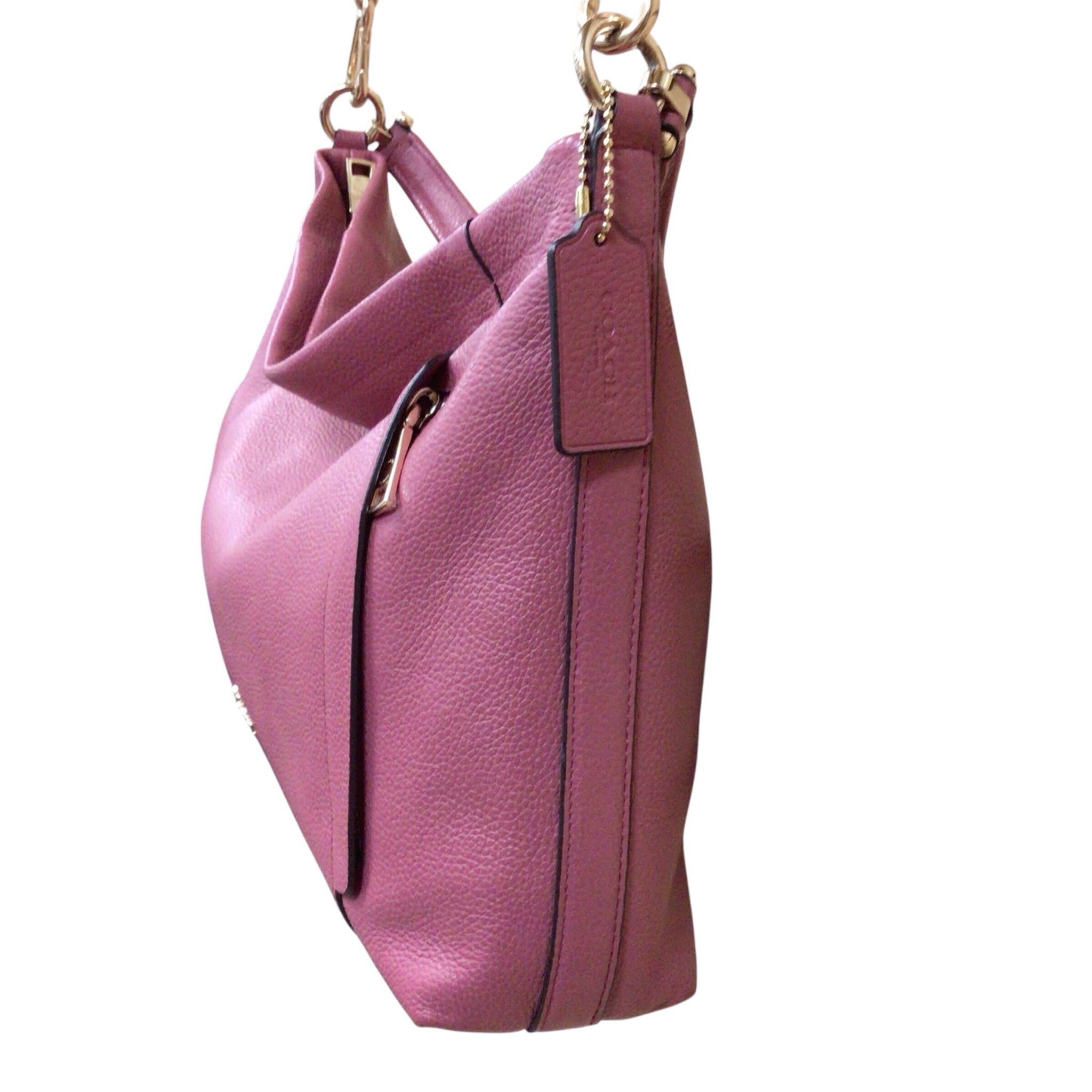 Coach 24770 "Scout" Pebbled Leather Hobo Shoulder Bag