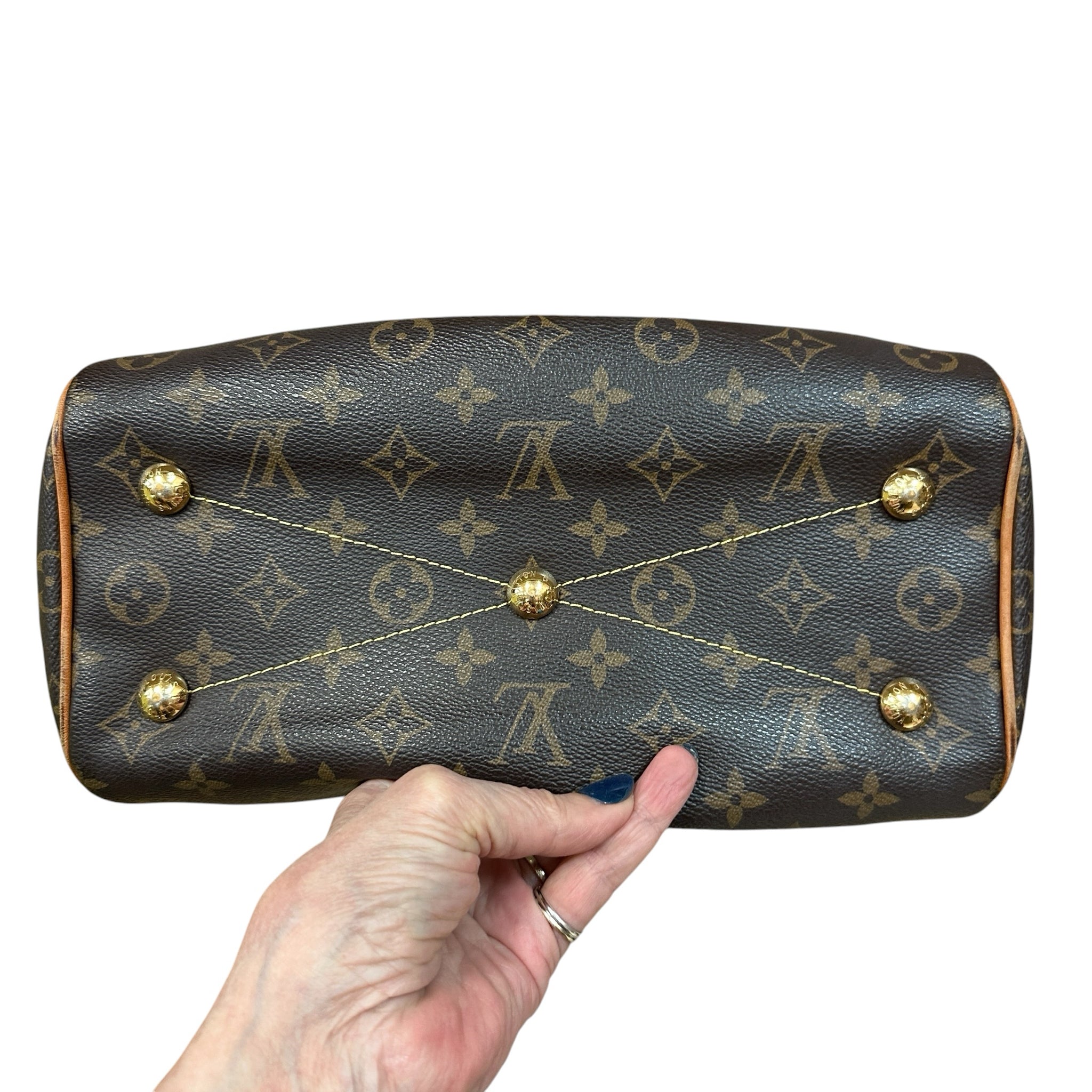 Louis Vuitton 2013 Tivoli PM Satchel with Crossbody Strap