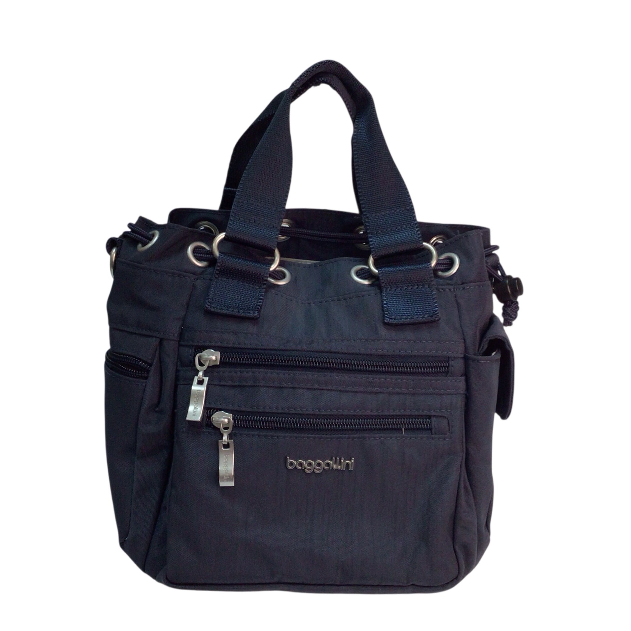 Baggallini Crossbody Shoulder Bag Satchel Navy
