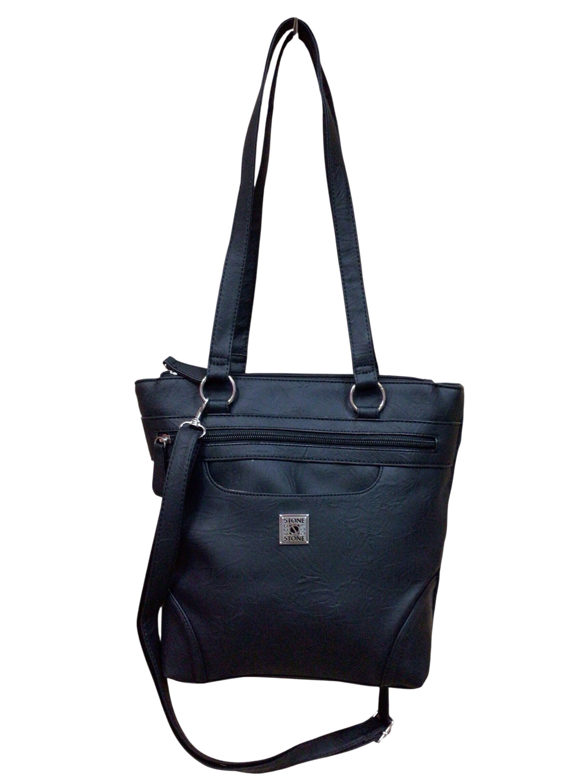 Stone Mountain Black Shoulder Bag