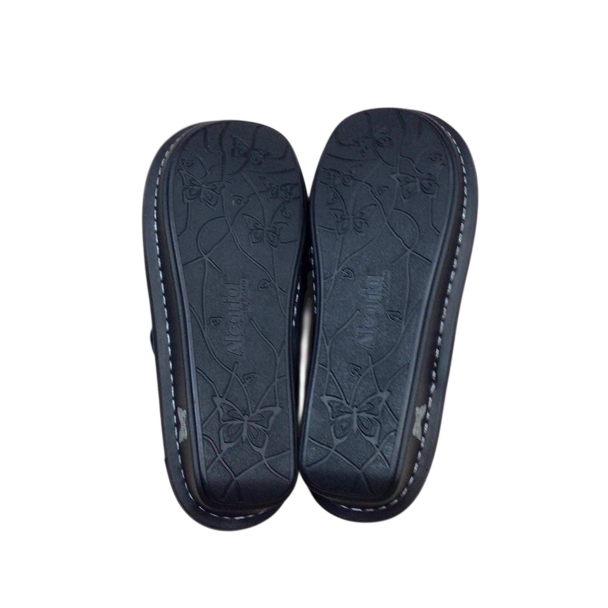 Alegria "Marcy" Leather Slip-On Mary Jane Shoes Size 6
