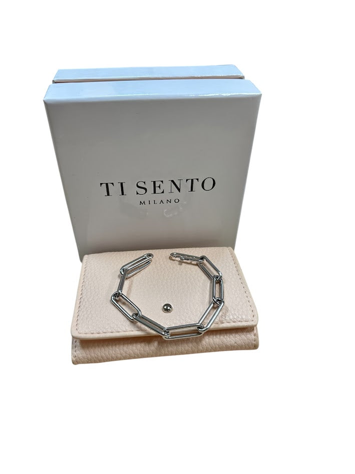 Ti Sento Sterling Silver Bracelet - Paperclip Milano Chain Design